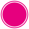 punkt med komplementfärg rosa.