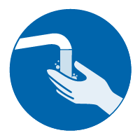 Ikon Tvätta händer (200 x 200px)